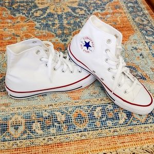 White high top converse